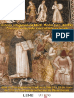 Ordens Religiosas Na Idade Media Sec XII