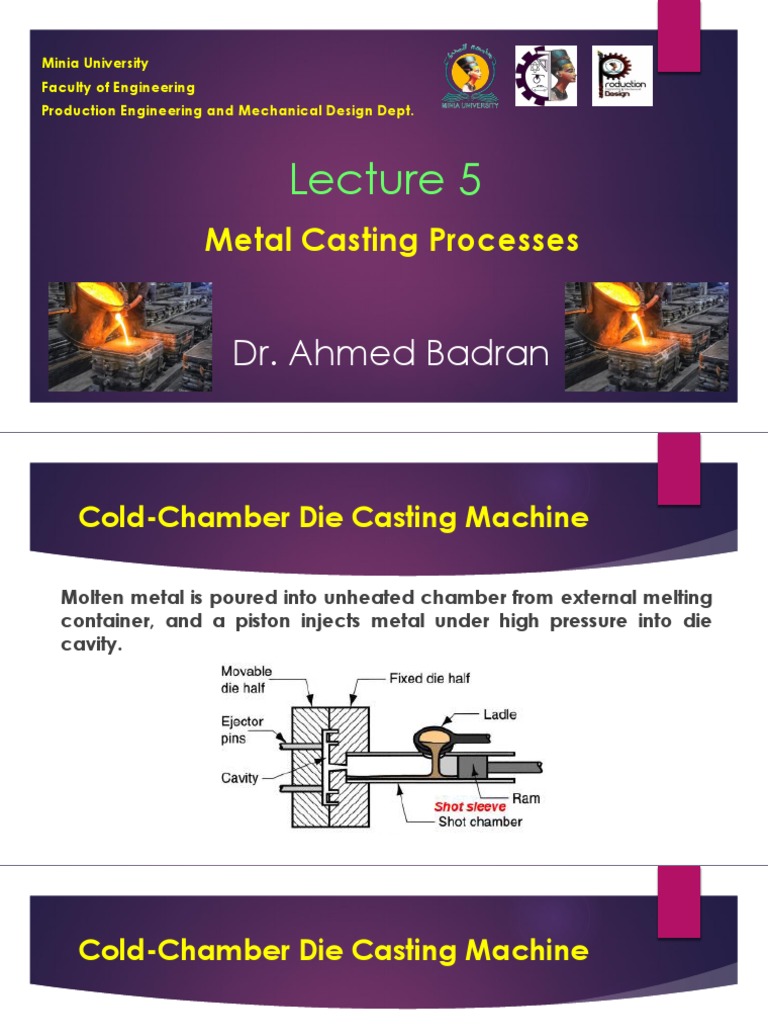 Metal Casting Processes Exploring ColdChamber Die Casting