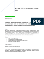 Cibersegurança: 5 passos para proteger sua empresa