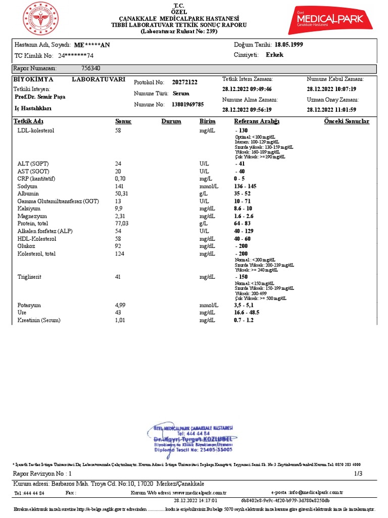 Lab Result | PDF