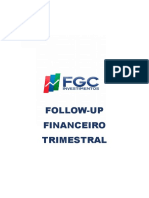 Relatório financeiro trimestral com análise de investimentos