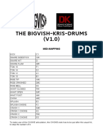 THE BIGVISH-KRIS-DRUMS (Midi Mapping)