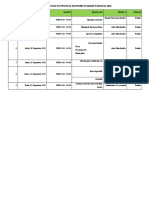 Jadwal Pelaksanaan Lomba