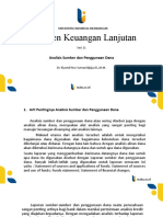 MNC041 - Manajemen Keuangan Lanjutan - Ppt-Sesi 11 - Uim - Analisis Sumber Dan Penggunaan Dana