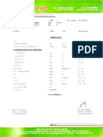 MANSI Blood Report