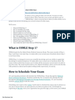 Everything You Need To Know About USMLE Step 1