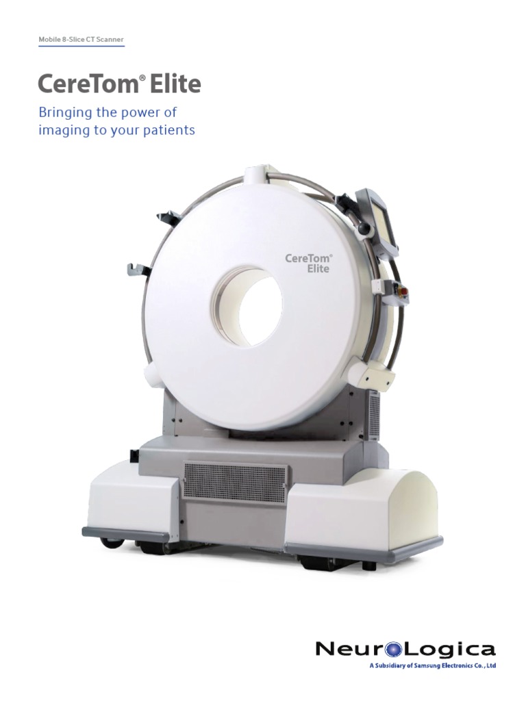 CereTom Elite Datasheet - Rev12 | PDF | Image Scanner | Metrology