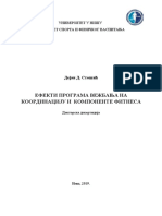 Effects of Training Program On Coordination and Fitness Components