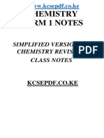 Form 1 Chemistry Notesht