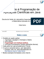 Introdução à Programação Java Científica