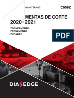 Ferramentas de corte Mitsubishi 2020-2021