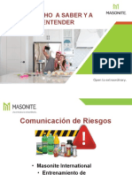 HazCom Masonite - Peligros Quimicos 2016