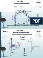 Practico Metodo Trabajos Virtuales Portico Plano y Portico Espacial