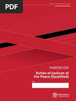 The Duties of Justices of The Peace Qualified Handbook