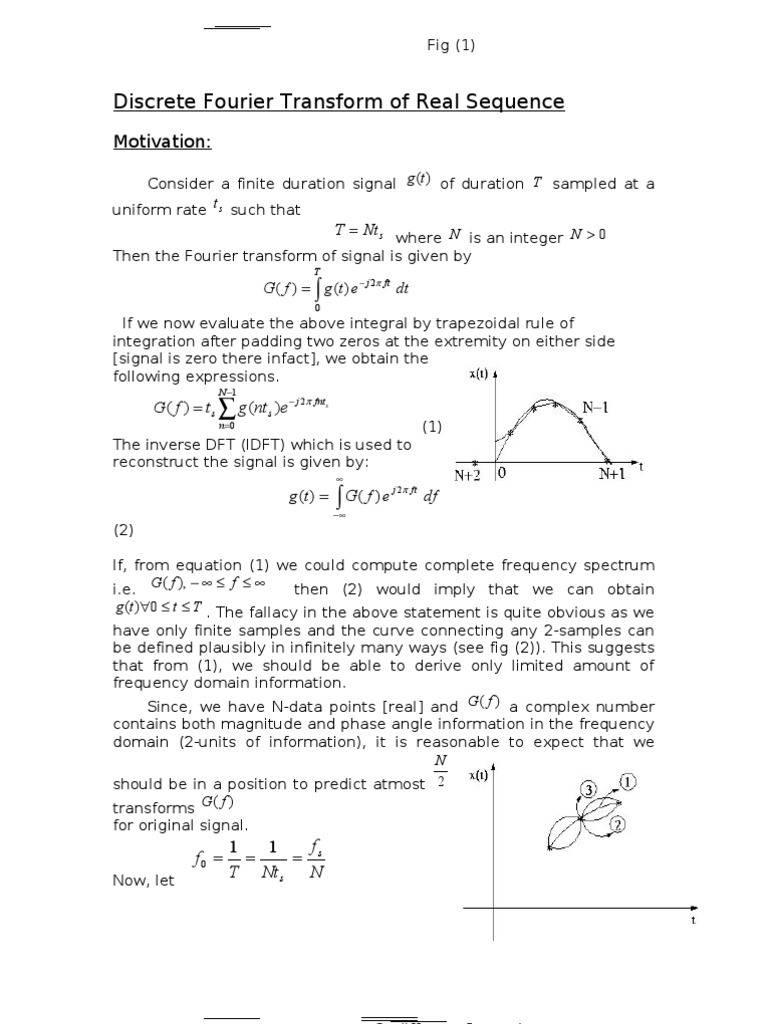 Discrete Fourier Transform Explained | PDF | Discrete Fourier Transform ...