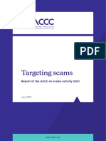 Targeting Scams ACCC Report 1657224460