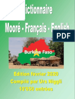 Dictionnaire Mooré - Français - English