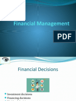 Financial Management Decisions