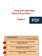 Measuring and Reporting Financial Position