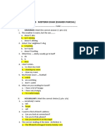 Textil - 2021-1 - VII - INGLES INTERMEDIO B - Parcial - Solucionado - Reyes