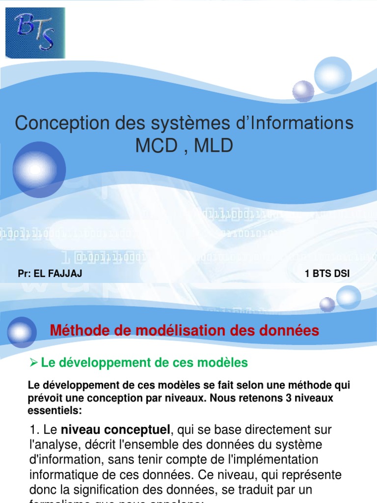 Modélisation des Données Simplifiée | PDF | Langage de Modélisation ...