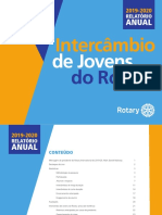 Relatório Anual do Intercâmbio de Jovens do Rotary 2019-2020