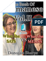 The Book of Womanese Volume Two What She Says Vs What She Means Womanese 101 2