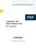 Carpeta de Recuperacion 3ero Secundaria K