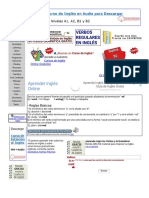 Lista de Verbos Regulares en Inglés y PDF