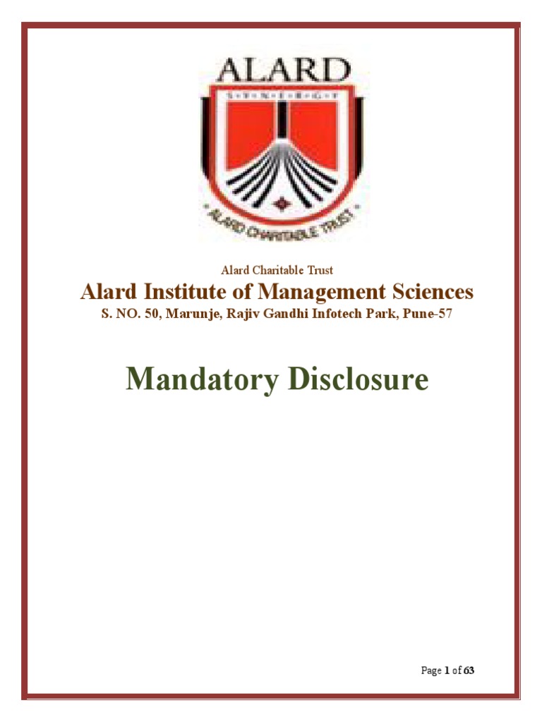 Alard Institute of Management Overview | PDF | University And College ...