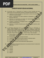ORIENTADOR EDUCACIONAL - SIMULADO 2011