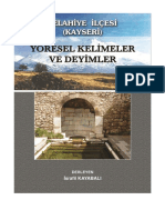 0607-Yoresel Kelimelr Ve Deyimler Israfil Kayabali Felahiya Ilchesi Kayseri 2011