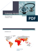 TYFOID FEVER EPIDEMIOLOGY