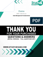 Test Exam CDMP - Studyexam 3 Marzo 2022