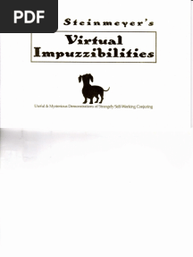 Virtual Impuzzibilities Jim Steinmeyer
