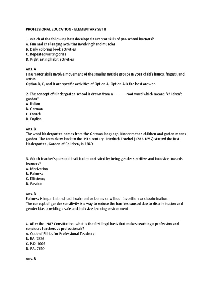 New prof ed sep 2021 with ratio pdf learning teaching method
