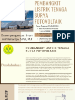 Pembangkit Listrik Tenaga Surya Fotovoltaik