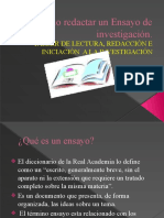 Cómo Redactar Un Ensayo de LM