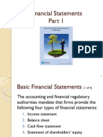 Chapter 2, 3 4 Financial Statements (Part 1)