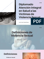 TEMA 1 Definiciones de Violencia Sexual