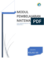 Modul Pembelajaran Matematika: Kelas Vii