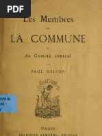 Les Membres de la Commune et du Comité Central (Paul Delion, 1871)