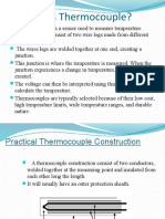 What is a Thermocouple? - A Guide to Thermocouple Types & Construction