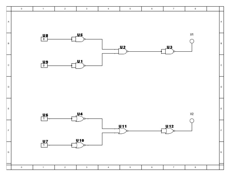 Nor Using Nand and Nand Using Nor | PDF
