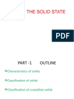 THE SOLID STATE Class 12 Revision
