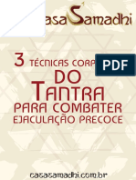 3 TÉCNICAS CORPORAIS TANTRA PARA COMBATER EJACULAÇÃO PRECOCE. Casasamadhi.com.br