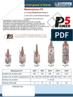 Masterpiuma P5 Masina de Taiat Gresie Faianta Distribuitor - PDF 11903 .PDF 11901