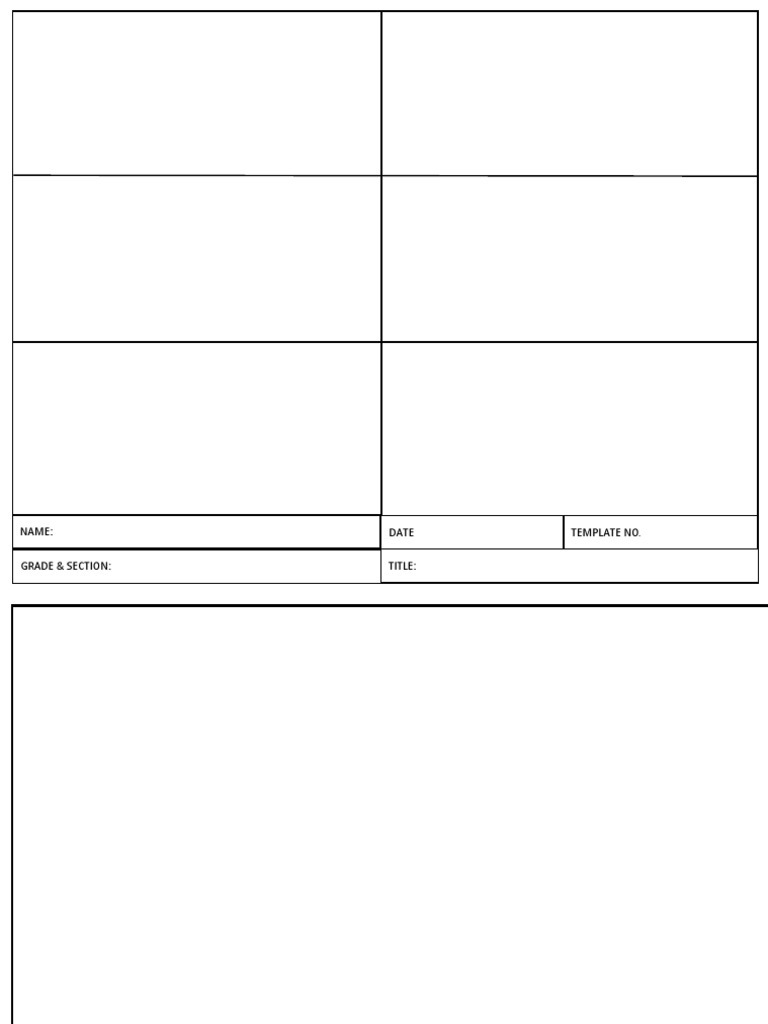Drawing Template | PDF