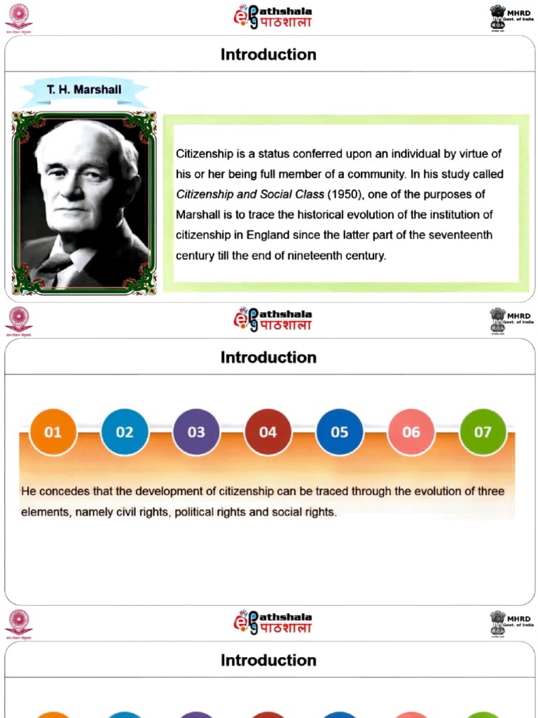 T.H Marshall | PDF