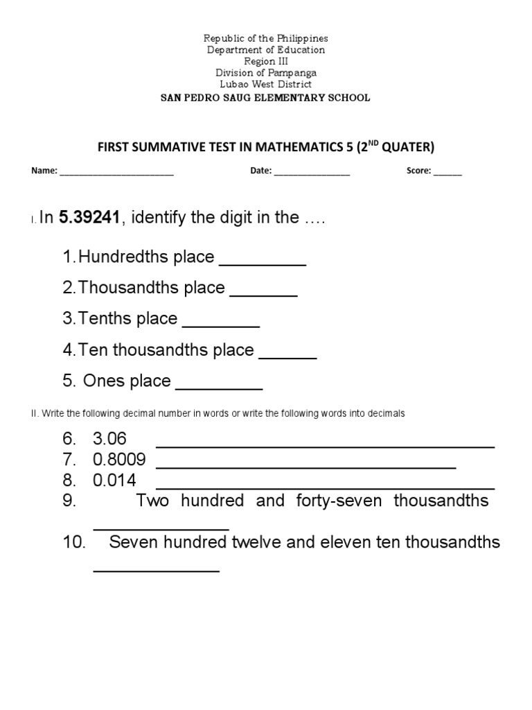 ST Math 5 Q2 PDF Mathematical Concepts Elementary Mathematics